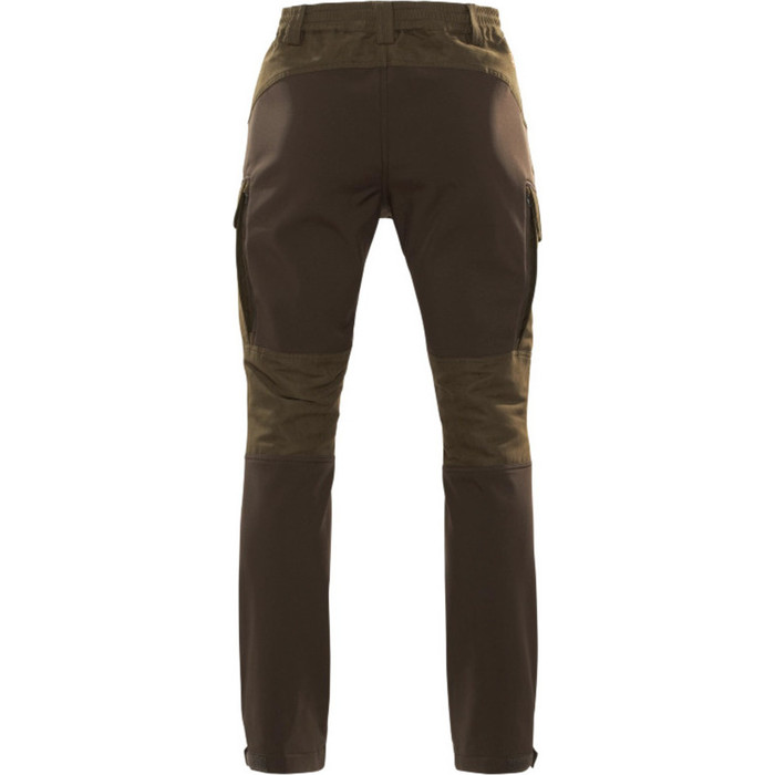 2023 Harkila Mens Scandinavian Trousers 110127807 - Willow Green / Deep Brown